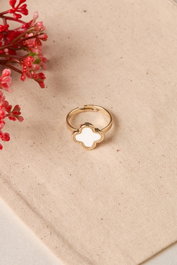 Heliophilia Silver Anillo de Metal Dorado Talla Única